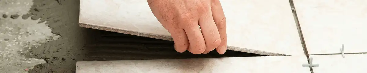 Professional installing ceramic tile floors in Minneapolis, MN